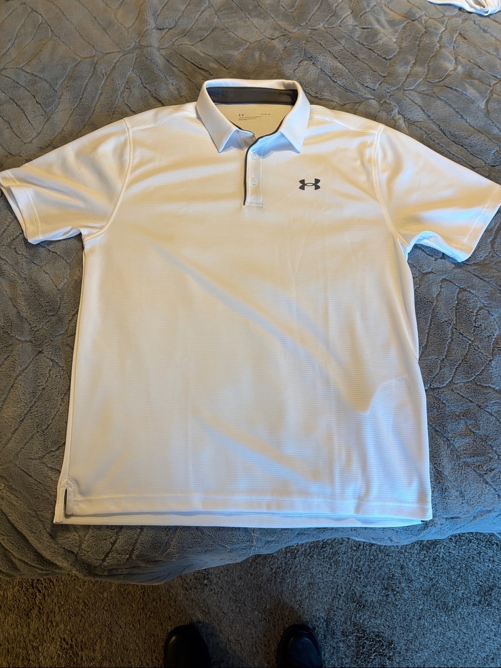 Under Armour Men’s White Performance Polo
